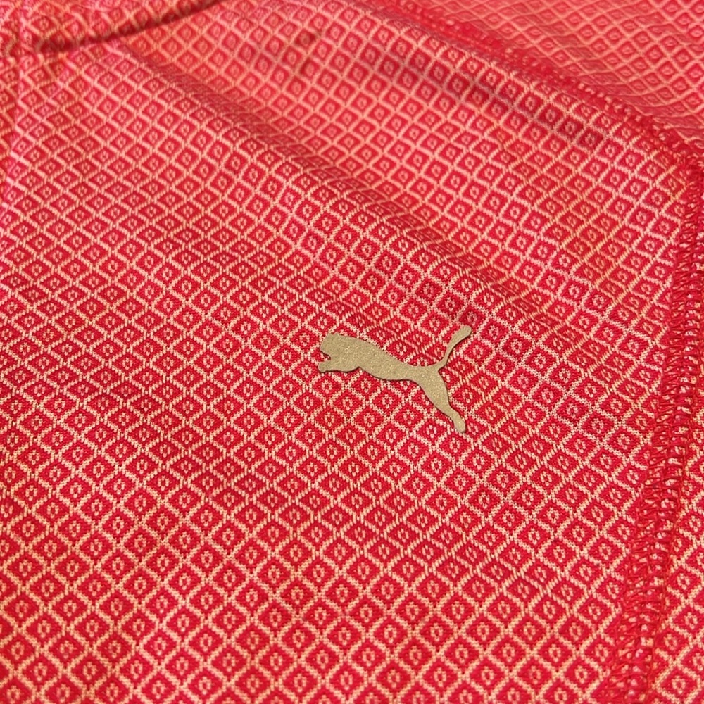 Puma Track Jacket, Pink, Subtle Pattern, Activewe… - image 5